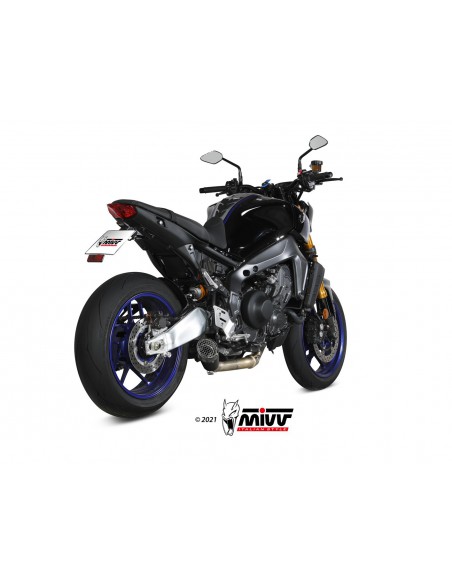 ESCAPE MIVV X-M5 BLACK INOX NEGRO YAMAHA MT-09 / SP / FZ-09 2021-2021