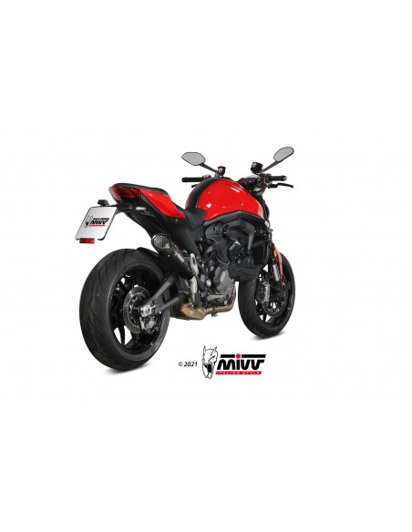ESCAPE MIVV X-M5 BLACK INOX NEGRO DUCATI MONSTER / MONSTER + 2021-2021