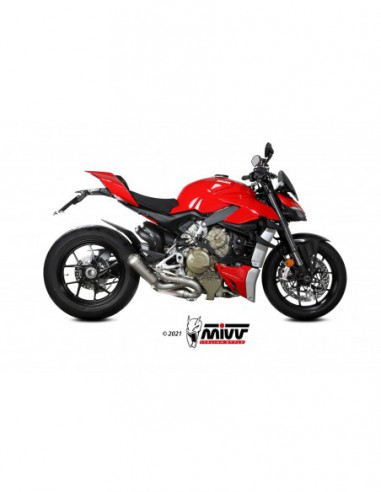 ESCAPE MIVV X-M1 TITANIO DUCATI STREETFIGHTER V4 2020-2021