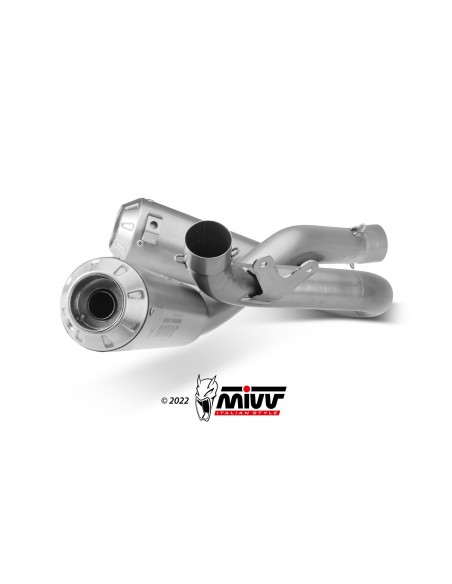 ESCAPE MIVV X-M1 TITANIO DUCATI STREETFIGHTER V4 2020-2021