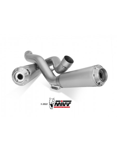 ESCAPE MIVV X-M1 TITANIO DUCATI STREETFIGHTER V4 2020-2021