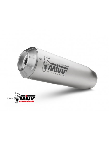ESCAPE MIVV FULL SYSTEM 2x1 X-M1 TITANIUM APRILIA TUONO 660 2021-2024