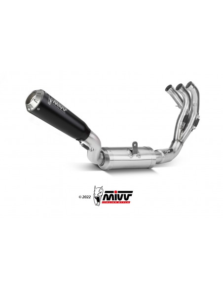 ESCAPE MIVV X-M1 BLACK INOX NEGRO YAMAHA MT-09 / SP / FZ-09 2021-2021