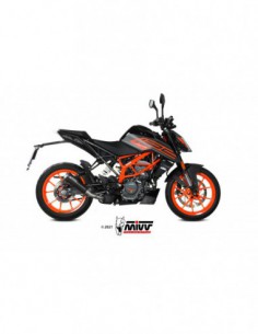 ESCAPE MIVV X-M1 BLACK INOX NEGRO KTM 125 DUKE 2021-2021