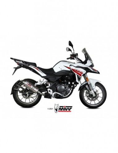 ESCAPE MIVV OVAL INOX BENELLI TRK 251 2019-2021