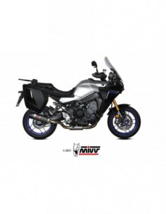 ESCAPE MIVV OVAL CARBONO CON TAPA DE CARBONO YAMAHA TRACER 9 / GT 2021-2021
