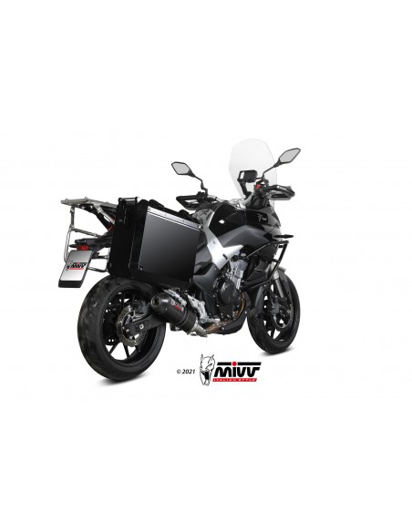 ESCAPE MIVV OVAL CARBONO CON TAPA DE CARBONO VOGE VALICO 500DS 2021-2021