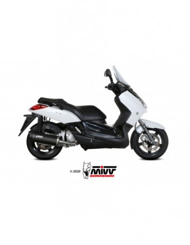 ESCAPE MIVV MOVER INOX BARNIZADO NEGRO YAMAHA X-MAX 250 2006-2016