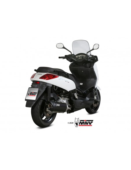 ESCAPE MIVV MOVER INOX BARNIZADO NEGRO YAMAHA X-MAX 250 2006-2016