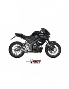ESCAPE MIVV MK3 INOX YAMAHA MT-125 2020-2021