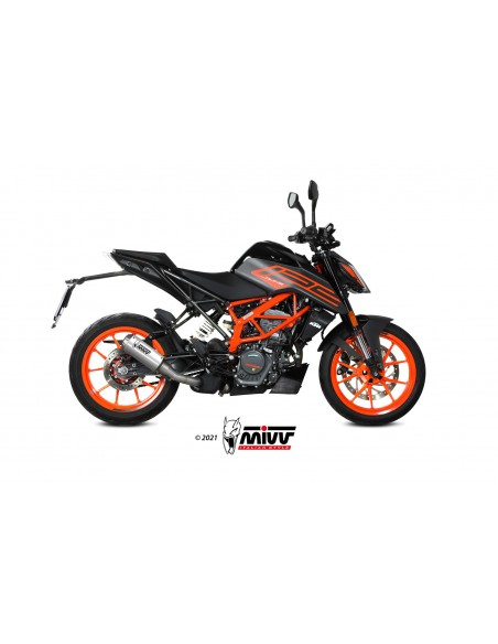 ESCAPE MIVV MK3 INOX KTM 125 DUKE 2021-2021
