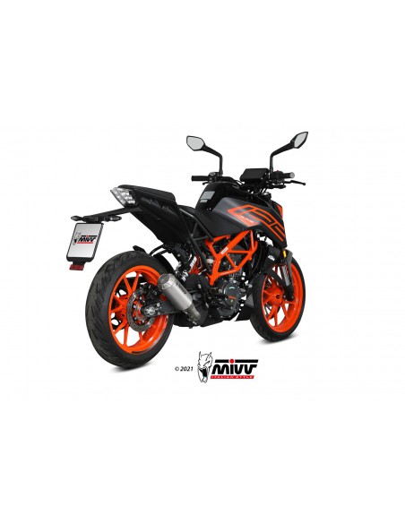 ESCAPE MIVV MK3 INOX KTM 125 DUKE 2021-2021