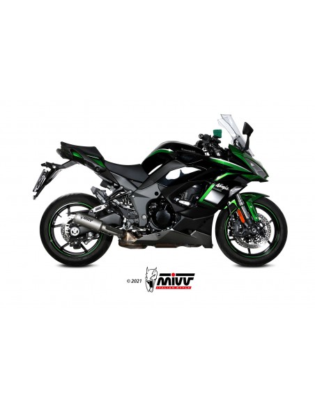 ESCAPE MIVV MK3 INOX KAWASAKI NINJA 1000 SX / TOURER 2020-2021
