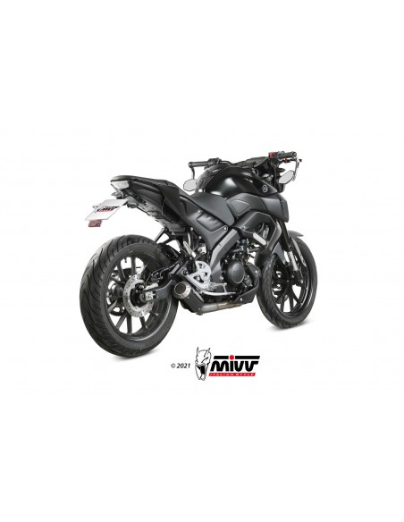 ESCAPE MIVV MK3 CARBONO YAMAHA MT-125 2020-2021