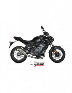 ESCAPE MIVV GPPRO TITANIO YAMAHA MT-07 / FZ-07 2021-2021
