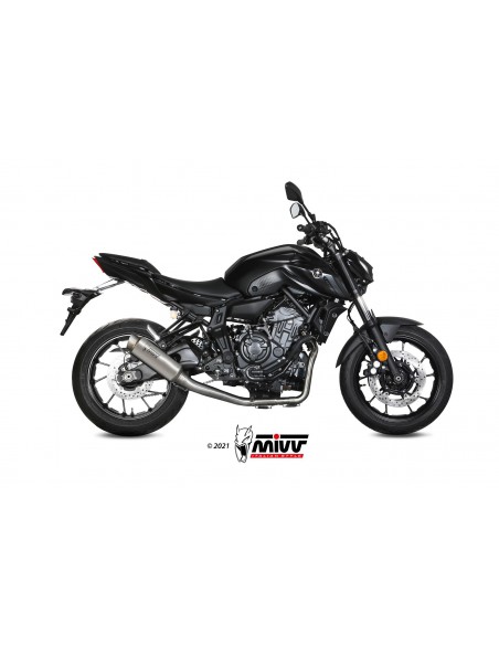 ESCAPE MIVV GPPRO TITANIO YAMAHA MT-07 / FZ-07 2021-2021