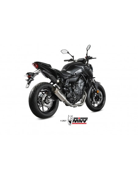 ESCAPE MIVV GPPRO TITANIO YAMAHA MT-07 / FZ-07 2021-2021