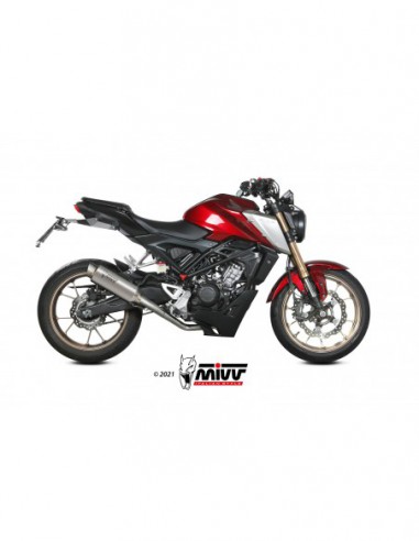 ESCAPE MIVV GPPRO TITANIO HONDA CB 125 R 2021-2021
