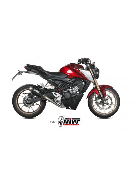 ESCAPE MIVV GPPRO CARBONO HONDA CB 125 R 2021-2021