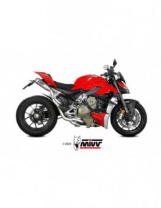ESCAPE MIVV ESCAPE COMPLETO TITANIO DUCATI STREETFIGHTER V4 2020-2021