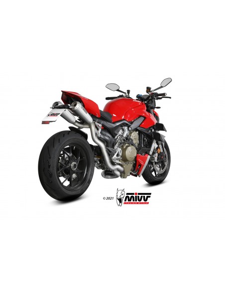 ESCAPE MIVV ESCAPE COMPLETO TITANIO DUCATI STREETFIGHTER V4 2020-2021