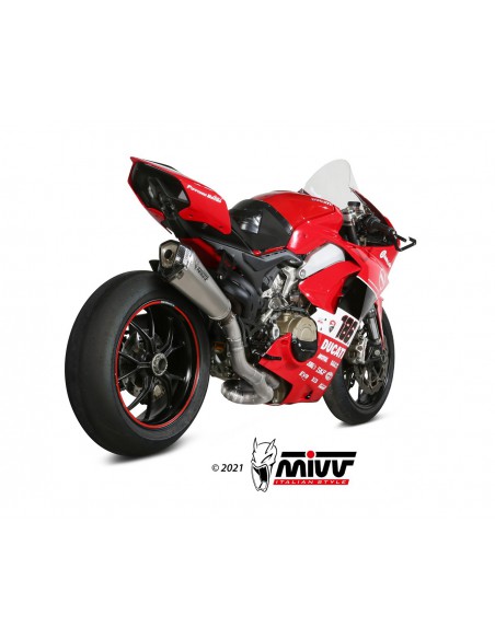 ESCAPE MIVV ESCAPE COMPLETO TITANIO DUCATI PANIGALE V4 2018-2021