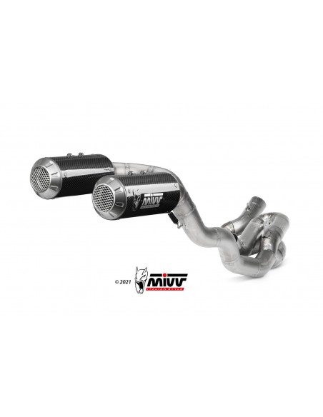 ESCAPE MIVV ESCAPE COMPLETO CARBONO DUCATI PANIGALE V4 2018-2021