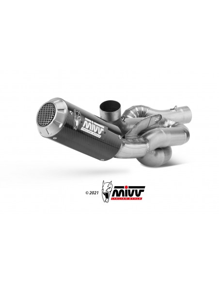 ESCAPE MIVV ESCAPE COMPLETO CARBONO DUCATI PANIGALE V4 2018-2021