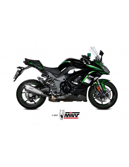 ESCAPE MIVV DELTARACE INOX KAWASAKI NINJA 1000 SX / TOURER 2020-2021