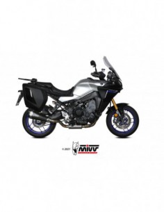 ESCAPE MIVV DELTARACE BLACK INOX NEGRO YAMAHA TRACER 9 / GT 2021-2021