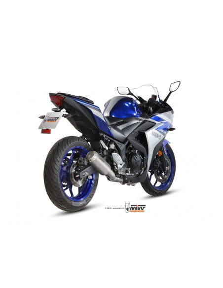 ESCAPE MIVV COMPLETO INOX YZF R3 2015