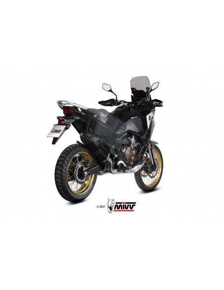 ESCAPE MIVV SPEED EDGE BLACK INOX NEGRO CRF 1100 L AFRICA TWIN 2020 -
