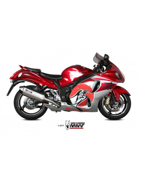 ESCAPE MIVV SPEED EDGE INOX SUZUKI GSX-R 1300 HAYABUSA 2008 -