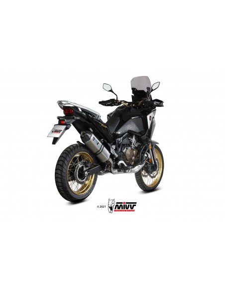 ESCAPE MIVV SPEED EDGE INOX CRF 1100 L AFRICA TWIN 2020 - 2022