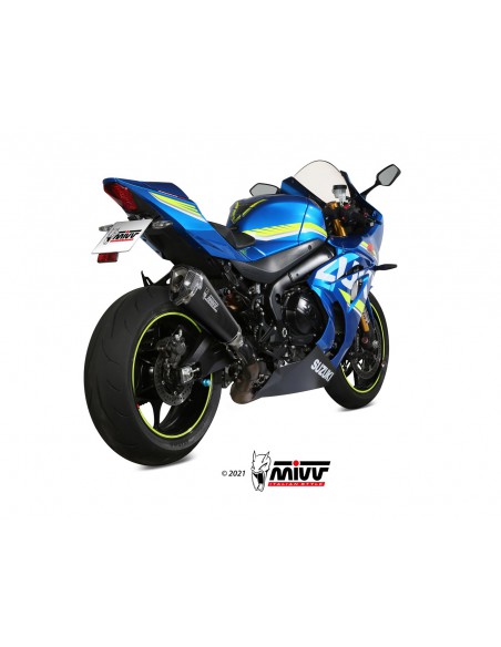 ESCAPE MIVV DELTA RACE CARBONO GSX-R 1000 2017 - 2021