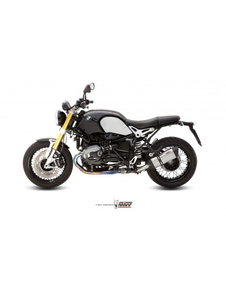 ESCAPE MIVV SUONO INOX BMW R NINE T 2014 - 2022