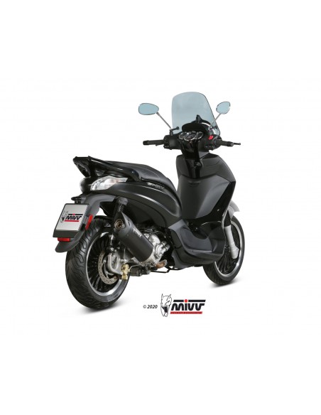 ESCAPE MIVV MOVER INOX VERNICIATO NERO BEVERLY 300 2010 -