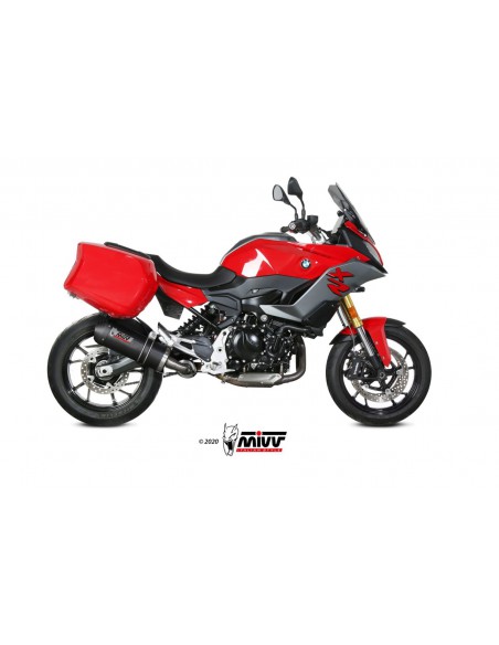 ESCAPE MIVV OVAL CARBONO CON TAPA DE CARBONO BMW F 900 XR 2020 - 2022