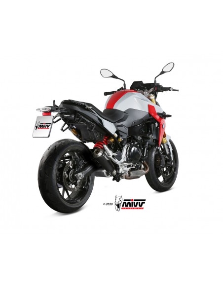 ESCAPE MIVV X-M1 BLACK INOX NEGRO BMW F 900 R 2020 - 2022