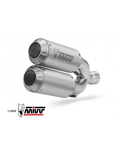 ESCAPE MIVV MK3 INOX DUCATI HYPERMOTARD 939 2016 - 2018