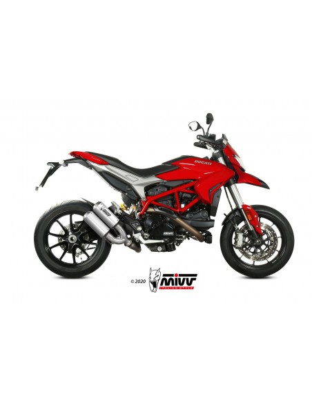 ESCAPE MIVV MK3 INOX DUCATI HYPERMOTARD 939 2016 - 2018