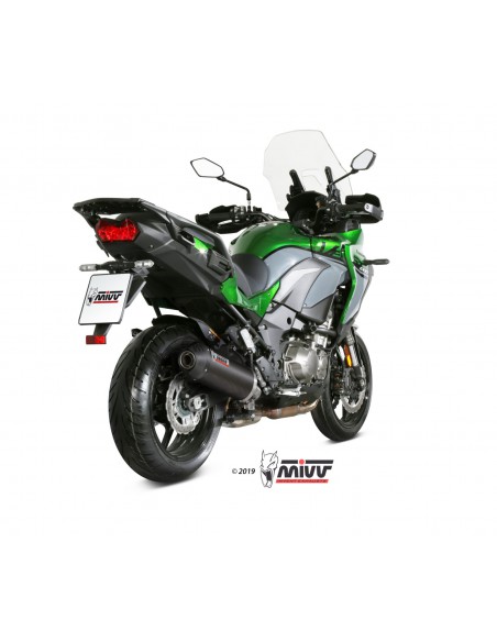 ESCAPE MIVV OVAL CARBONO CON TAPA DE CARBONO VERSYS 1000 2019 -