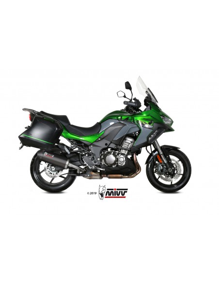 ESCAPE MIVV OVAL CARBONO CON TAPA DE CARBONO VERSYS 1000 2019 -