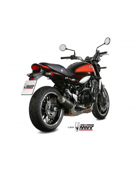 ESCAPE MIVV SLIP-ON GPpro BLACK KAWASAKI Z900 RS 2018-2024