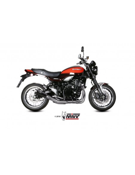 ESCAPE MIVV GP PRO TITANIO KAWASAKI Z900 RS 2018 -