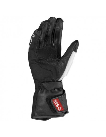 GUANTE SPIDI STS-R3 BLACK-RED-WHITE