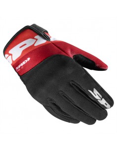 GUANTE SPIDI FLASH KP BLACK-RED-WHITE