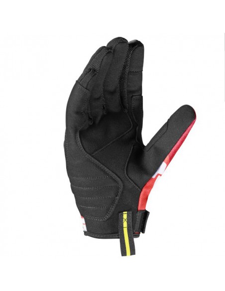 GUANTE SPIDI FLASH KP BLACK-RED-WHITE