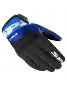 GUANTE SPIDI FLASH KP BLACK-BLUE-WHITE