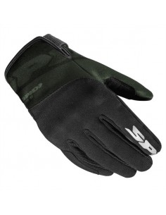GUANTE SPIDI FLASH KP BLACK-WHITE-DARK GREEN
